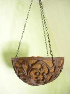 Blumenampel Hängeampel Landhaus Antiklook, Hanging Basket 25 cm mit