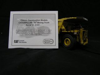 Caterpillar Cat 797 Mining Truck by Classic Construction Models 1:87