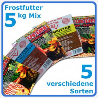 Kg Frostfutter Diskus Mix , Rote Mückenlarven, Artemia  freie