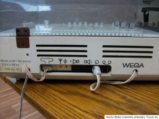 WEGA 3203 FET Stereoanlage mit Plattenspieler Dual 1215, Radio