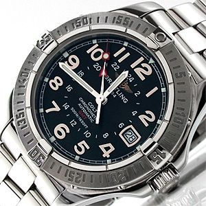 Herren Breitling COLT GMT Edelstahl Automatik