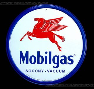 Mobilgas Gasoline Werkstattschild *780