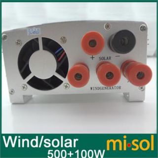 Hybrid Solar Wind Charge Controller 500W+100W, wind charge controller