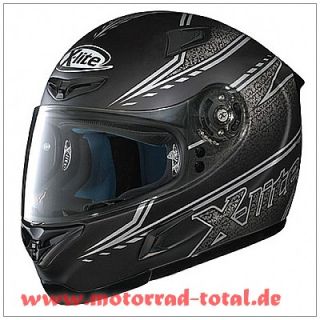 Lite Motorrad Helm X 802 Touch X802 schwarz matt S