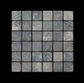 Badezimmer Küchen Fliesen auf Netz Marmormosaik Grau 5 x 5   1 qm