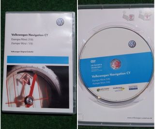 Volkswagen Navigation DVD CY Europa West V8 1T0051859T RNS 510 RNS 810