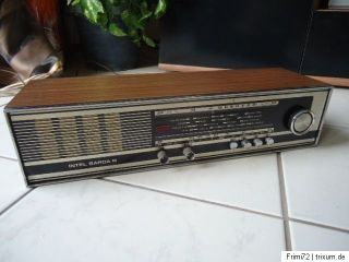 INTEL GARDA III Transistor Buffet Radio Holzoptik aus den 60er/70er