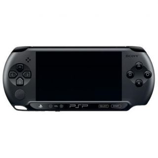 Sony Computer Entertainment PSP Konsole E 1004, Charcoal Black   matt