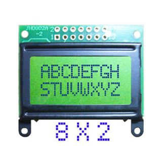 Character LCD Module Display LCM  JHD 802 A STN 8X2