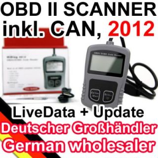 HD10 OBD2 CAN Diagnosegeraet Scanner Live Data Update DG200 OBD 2 KFZ