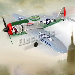 6CH Electric fighter Flugzeug P 47 THUNDER 830mm Gray 