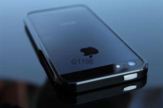 Apple iPhone 5 Metall Bumper Aluminium Case Hülle Tasche Schutz Folie