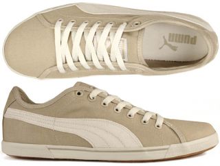 Puma Schuhe Benecio Canvas beige/grey/white grau 40,41,42,43,44,45,46