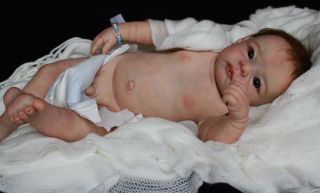 Ihr Wunschbaby Reborn Newborn Baby Bethany by Linda Murray Bauchplatte