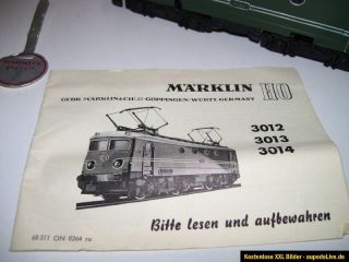 Märklin H0 3012 SEH 800 Grün Elektrische Schnellzuglokomotive BR
