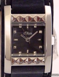 Oliver Damenuhr Uhr NEU UVP*79,95€ schwarz SO 1836 LQ