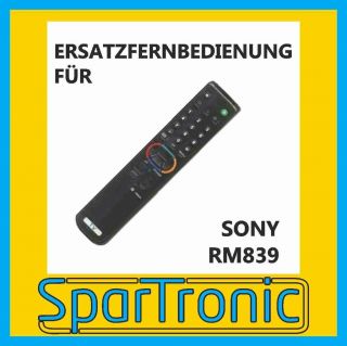 Sony RM839 RM 839 Fernbedienung Ersatz NEU