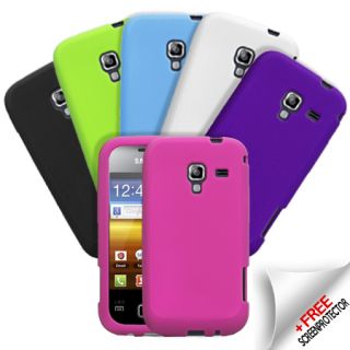 Soft Silicone Case Cover For Samsung I8160 Galaxy Ace 2 II + Screen