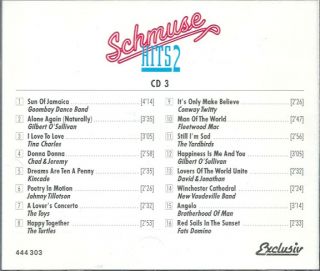 CD   Schmuse Hits 2   Die schönsten Rock Oldies   47 Super Hits auf