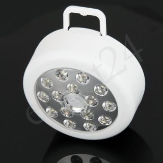 15 LED Bewegungsmelder Lampe Licht Nachtlicht Infrarot IR Sensor Weiß