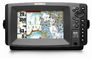 HUMMINBIRD 858 cx Combo Fishfinder DualBeam ext. GPS NEU