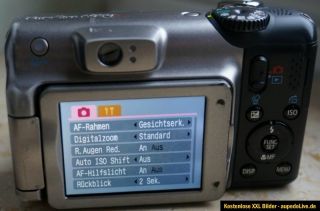 Canon PowerShot A650 IS 12.1 MP Digitalkamera voll funktionsfähig