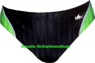 YINGFA Schwimmhose Badehose Classic schwarz/grün