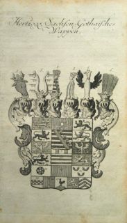 Brandenburg Kulmbach Ansbach WAPPEN 1730