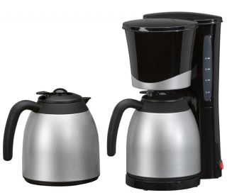 Kaffeemaschine Kaffeeautomat 2 Kannen Clatronic KA 3328 4006160631265
