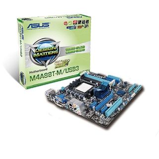 MB Asus M4A88T M/USB3 AMD 880G So.AM3 Dual Channel DDR3 mATX Retail