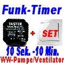 Funk SET TASTER + Funk TIMER 10 Min Kopp PARIS DIW 868