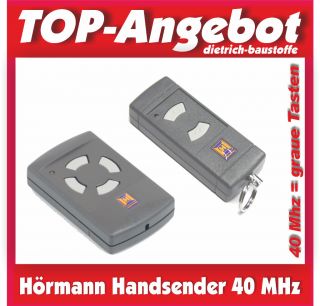 Hörmann Handsender 40 MHz  graue Tasten   HSM4   HSE2
