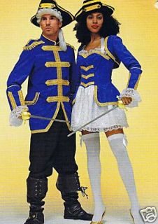 Kostüm Sexy Gardistin blau Funkenmarie Tanzmarie 4628