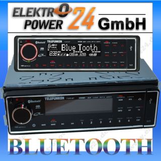 Telefunken Autoplayer T870 BT Bluetooth m. Fernbedienung Freisprechen
