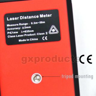 Entfernungsmesser Laser Distanzmessgerät Volumen Flächen Genauigkeit