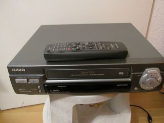 Aiwa Videorekorder Rekorder Video VHS HQ aiwa GX880 Showview NTSC PAL