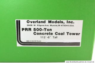 Overland Models 3126 – Bekohlungsanlage / PRR 500 TON Concrete Coal