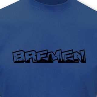 Shirt Bremen Grafitti Schriftzug Skyline Sols 8 Farben S   5XL