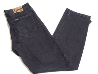 LEE BROOKLYN Jeans Hose W 33 L 32 Schwarz 33 32 Mit Reissverschluss