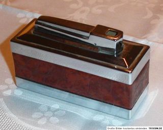 Chronex 3000 Tischfeuerzeug Feuerzeug 60er 70er Jahre schick edel