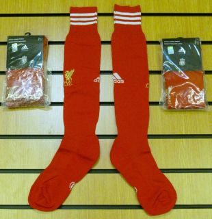 3x (10/12) Liverpool kids home football socks   size 13.5K   2