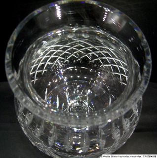 Pokal Kelch Leuchter Bleikristall Kristall geschliffen 18cm