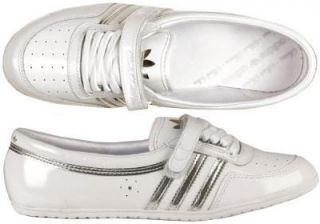 Adidas Schuhe Concord Round Ballerina white/silver weiß 37,38,39,40