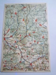 Thüringen Eisfeld Landkarte Wona 919 Verlag um 1920