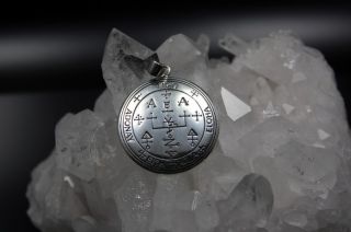 925 Silber Anhänger Amulett Erzengel Siegel Uriel