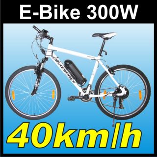 Elektro Fahrrad E Bike 300W Motor 37V 9Ah LiFePo4 Akku