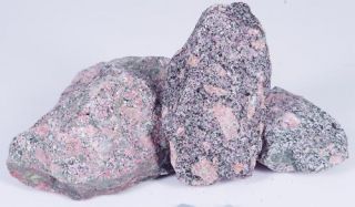 Tonne Pink Grey Granit Stein Naturstein Trockenmauer Granit
