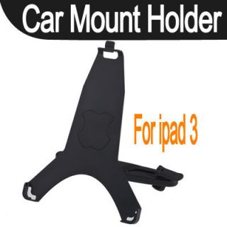 Car Auto Mount Holder Stand Bracket Cradle Kit for Apple iPad 3 3rd