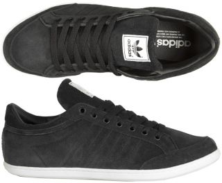 Adidas Schuhe Plimcana Clean Low black suede 42 43 44