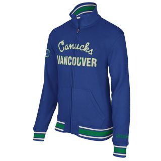 Reebok CCM NHL VANCOUVER CANUCKS Team Classic Sweater Knit Track Jacke